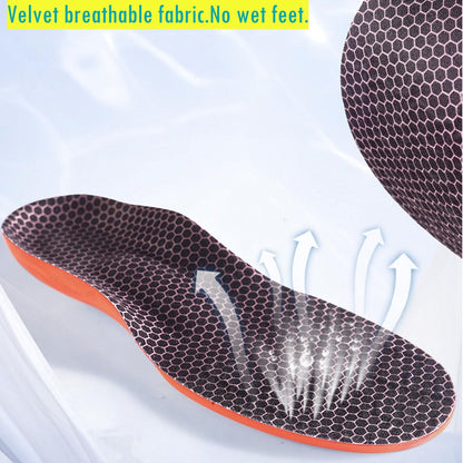 Goofort Arch Support Gel Insoles Women Men 7-Times-Shock-Protection 3D-Xpain™-Poron Plantar Fasciitis Orthotic Insoles Flat feet Insole Orthopedic Insoles Metatarsalgia Heel Pain Comfort Shoe Inserts