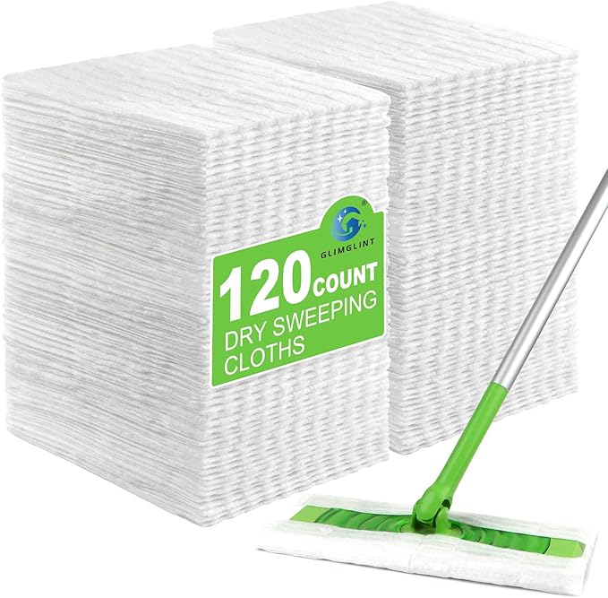 GLIMGLINT Dry Sweeping Cloths Pads Compatible
