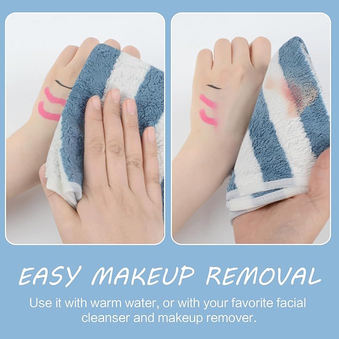 SINLAND Microfiber Facial Cloths Fast Drying Washcloth 12inch x 12inch