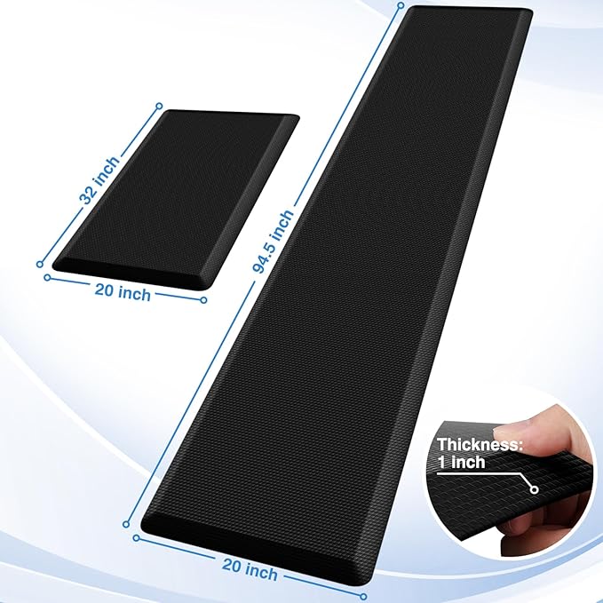 StepRite Kitchen Mats, Cushioned Anti Fatigue Kitchen Mats
