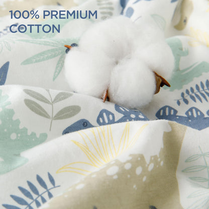 Duomiaomiao Baby Sleeping Bag 1.5 Tog, 100% Cotton Newborn Sleep Sack 18-36 Months Unisex Baby Wearable Blanket for Girl Boy