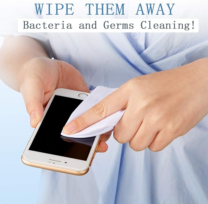 Frienda 50 Pcs Microfiber Cleaning Cloth
