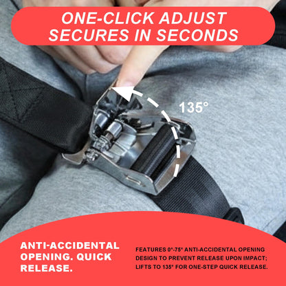 Nordic Curl Stabilizer Padded Strap with Anti-Slip Locking Buckle, Adjustable 63-Inch gym seatbelt for Bench, Nordic Curl, Leg Extensions, Seated Rows & Home Gym Training (black)