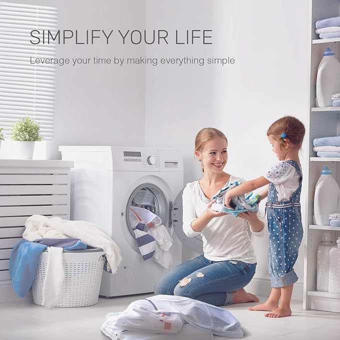 Mesh Laundry Bags for Delicates – 2 XLarge Durable Net