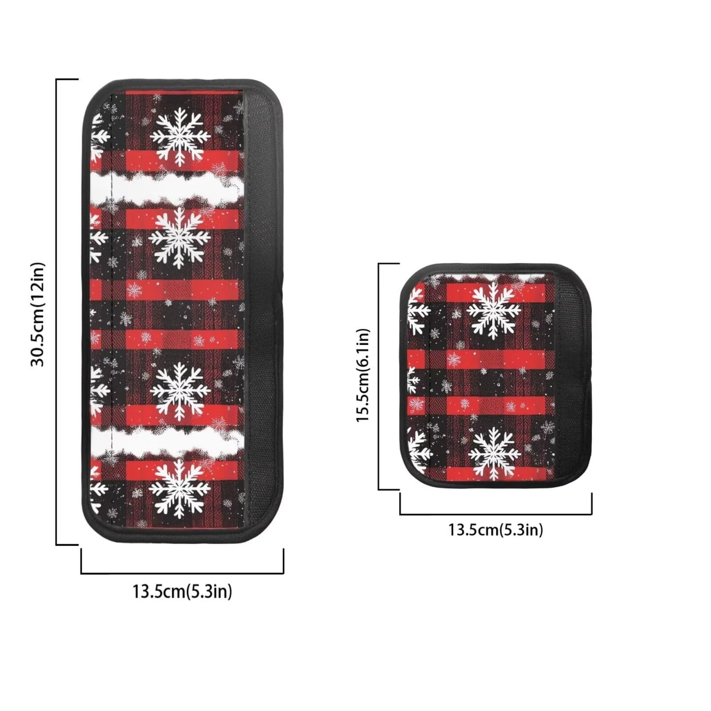 Tutolipy Sunflower Refrigerator Door Handle Cover 8 Pack Buffalo Plaid Christmas Kitchen Decor Keep Appliance Clean Anti-Static for Fridge Dishwashers,Red