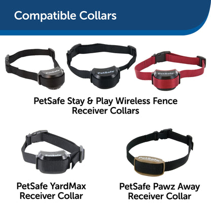PetSafe 3/4 Replacement Collar Strap with no Holes, for PetSafe Bark, Wireless Fence, In-Ground Fence and Pawz Away Collars, Grey
