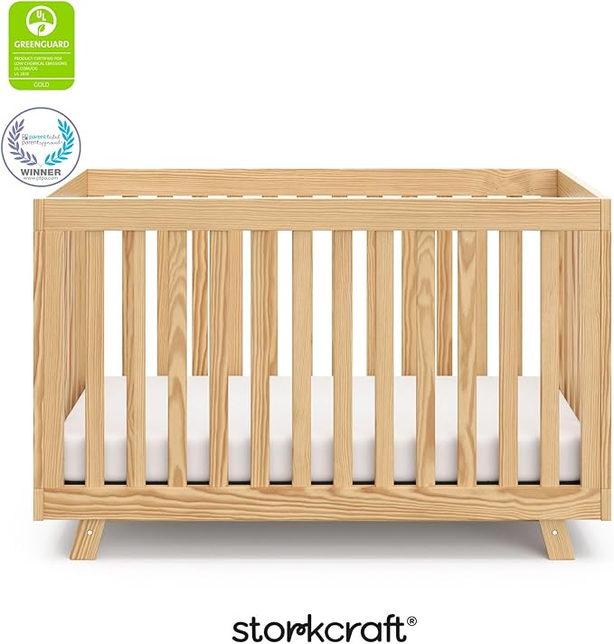 Storkcraft Beckett 3-in-1 Convertible Crib – GREENGUARD Gold Certified