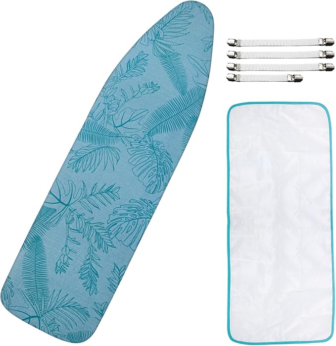 Dalykate Ironing Board Cover and Pad, Thick Padding, Elastic Edge, Scorch &
