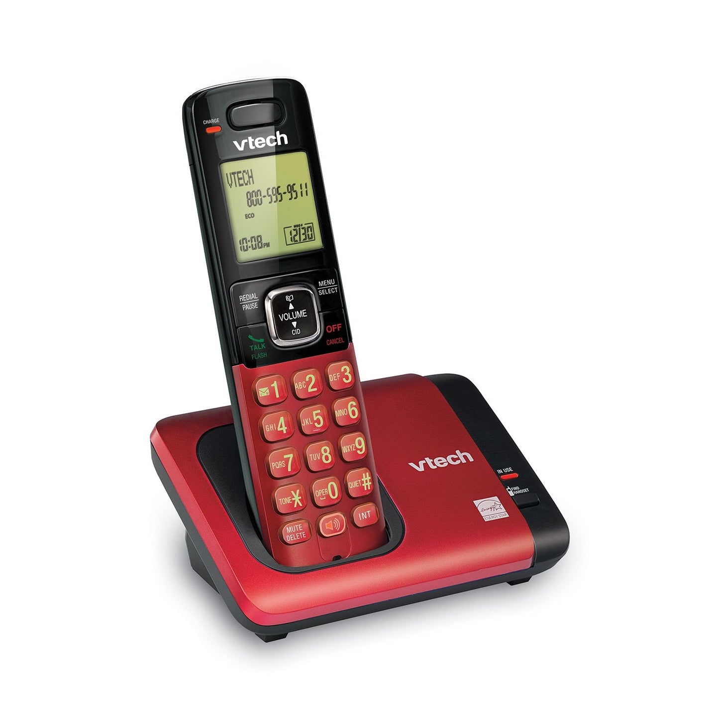 VTech CS6719-2 2-Handset Cordless Phone with Caller ID/Call Waiting, Handset Intercom & Backlit Display/Keypad, Silver
