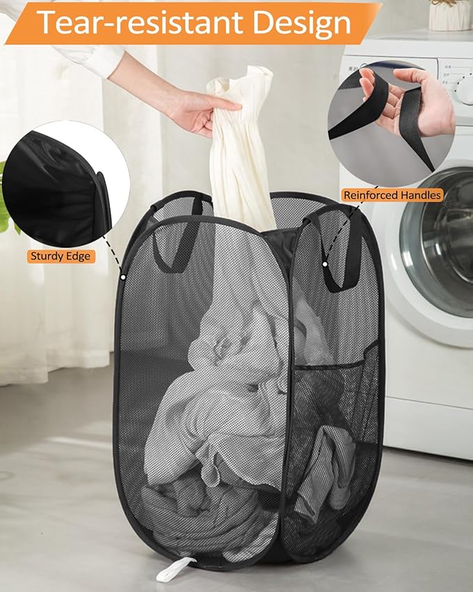 Durable Collapsible Laundry Baskets