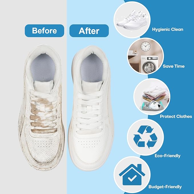 Shoe Washing Machine Bag: Laundry Shoe Bag