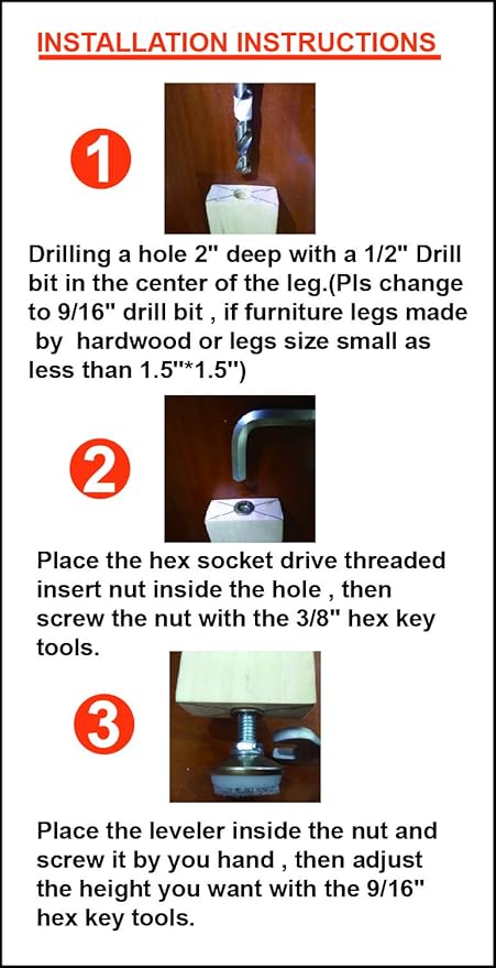 Furniture Levelers