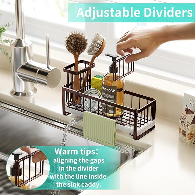 HapiRm Sponge Holder for Kitchen Sink
