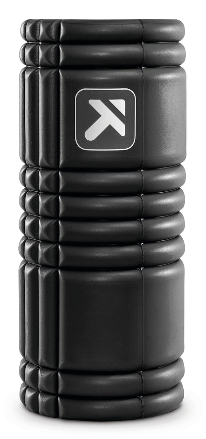TRIGGERPOINT Performance Therapy Grid Foam Roller for Exercise, Deep Tissue Massage and Muscle Recovery, Original (13-Inch), Midnight