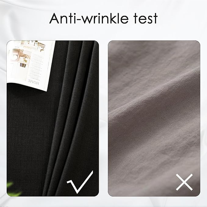 BALCONY & FALCON Rectangle Tablecloth Washable Wrinkle Resistant and Water