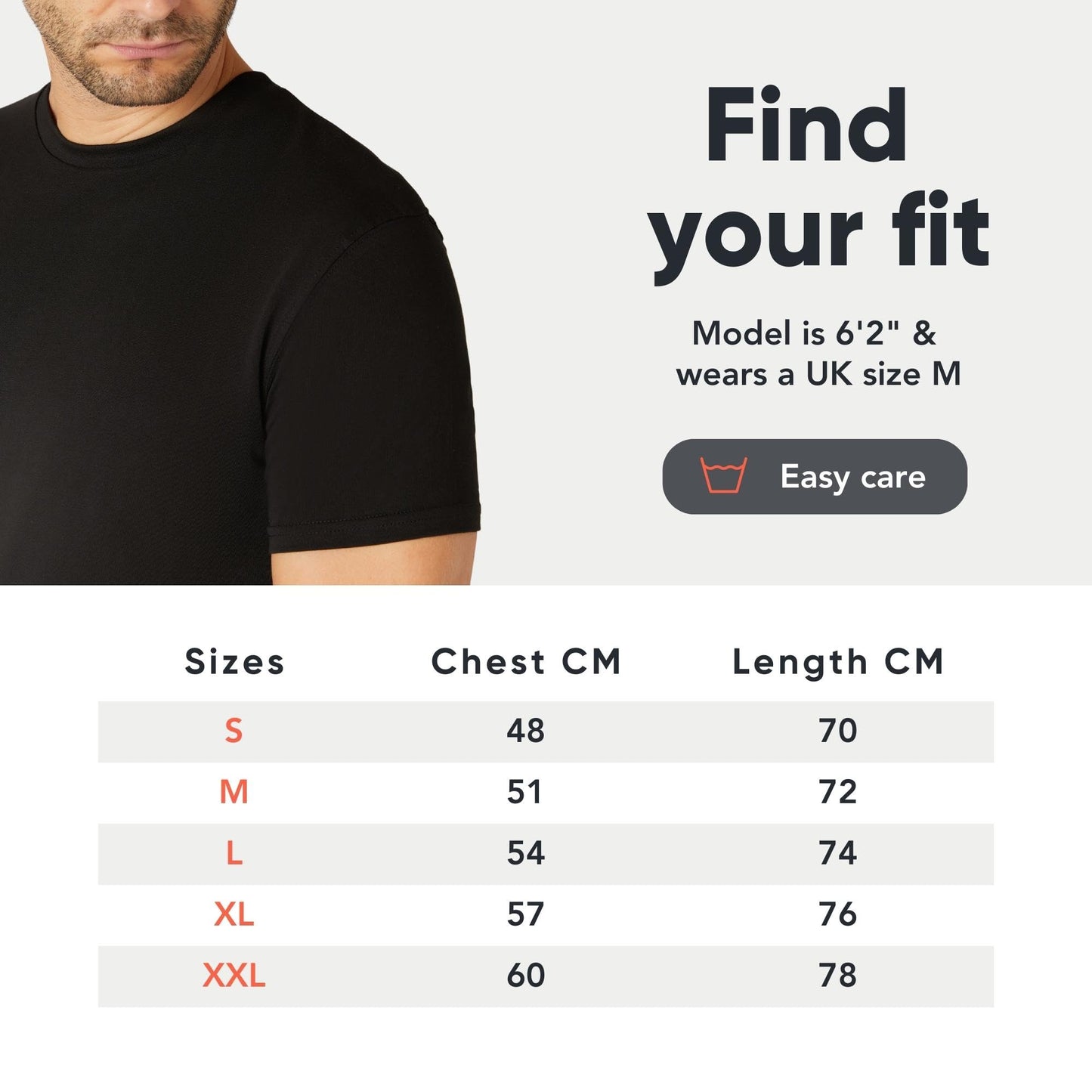FM London 3/5-Pack Mens T Shirt - Premium Weight T-Shirts for Men with Lightly Fitted Design - Super Soft - Made with 100% Cotton - Stretch Fit for Any Occasion - Durable Comfort Fit