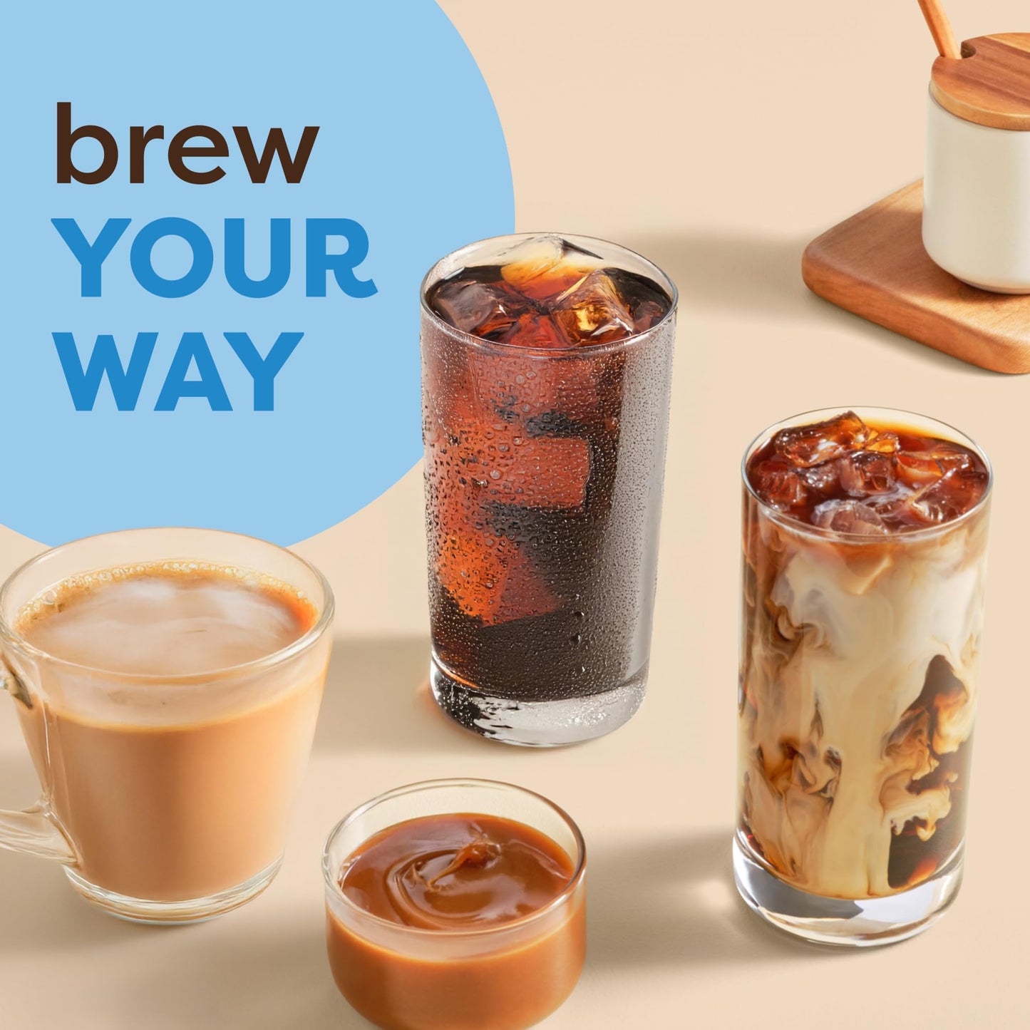 Keurig K-Iced Coffee Maker, Single Serve K-Cup Pod Iced Coffee Maker, With Hot and Cold Coffee Capabilities, Brews Any K-Cup Pod, White