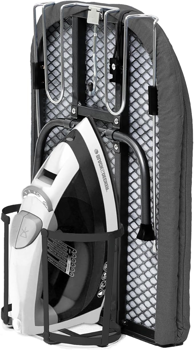 Tabletop Ironing Board with Iron Holder, RAINHOL Small Folding Ironing Board