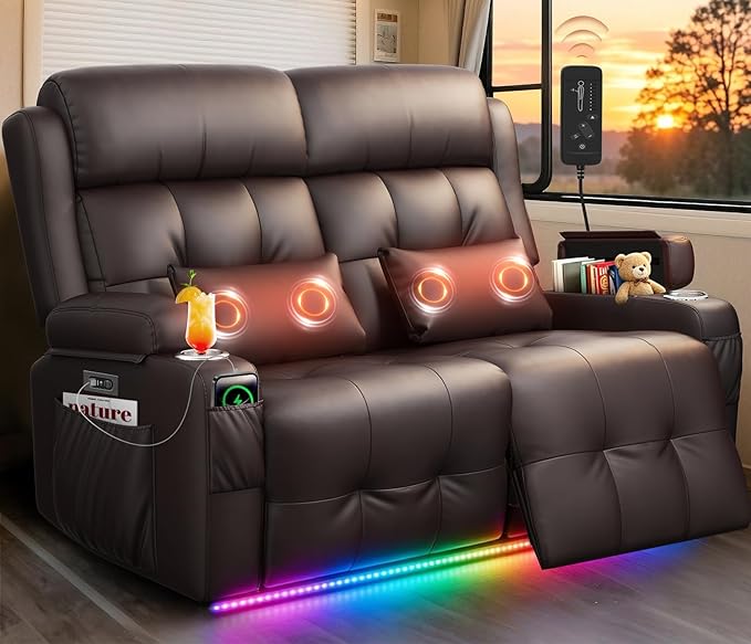 Power Loveseat Recliner Sofa