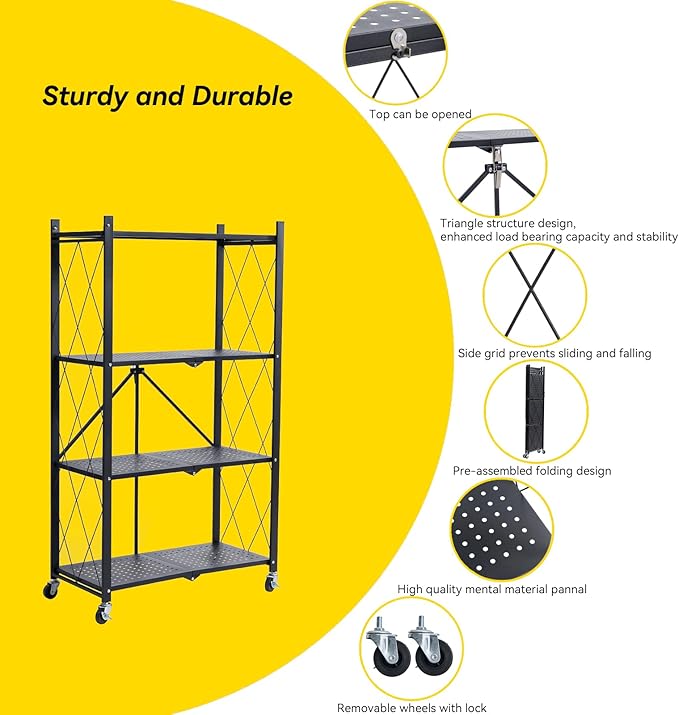 BRIAN & DANY Metal Storage Shelves