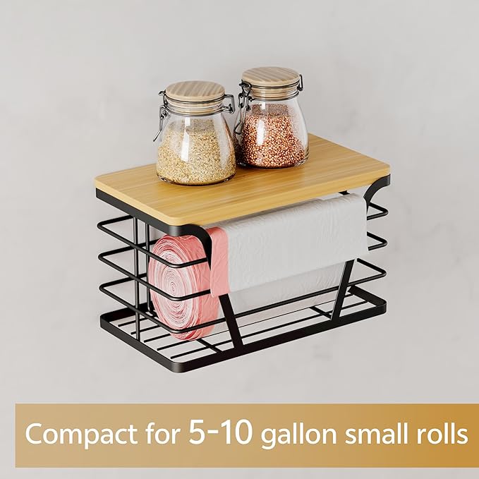 Small Grocery Bag Holder, Trash bag holder