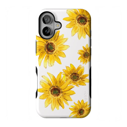 Casely iPhone 16 Plus Case | Blue Stripes | Sunday Best | Compatible with MagSafe | Bold Protective Design
