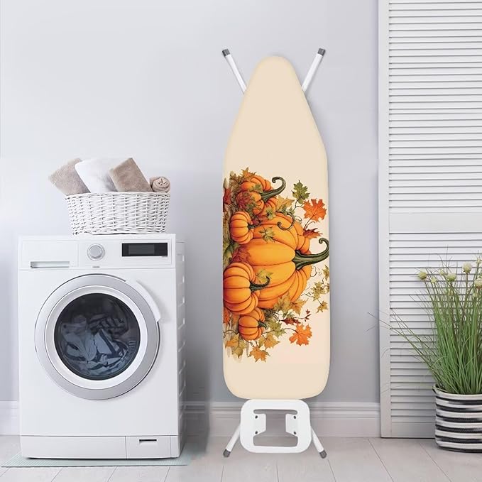 Pumpkin Ironing Board Cover Stain Resistant and Scorch Easy Installation