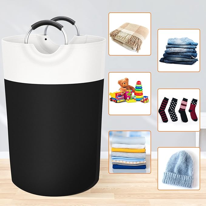 BlissTotes Laundry Basket, Laundry Hamper, Collapsible Laundry Baskets