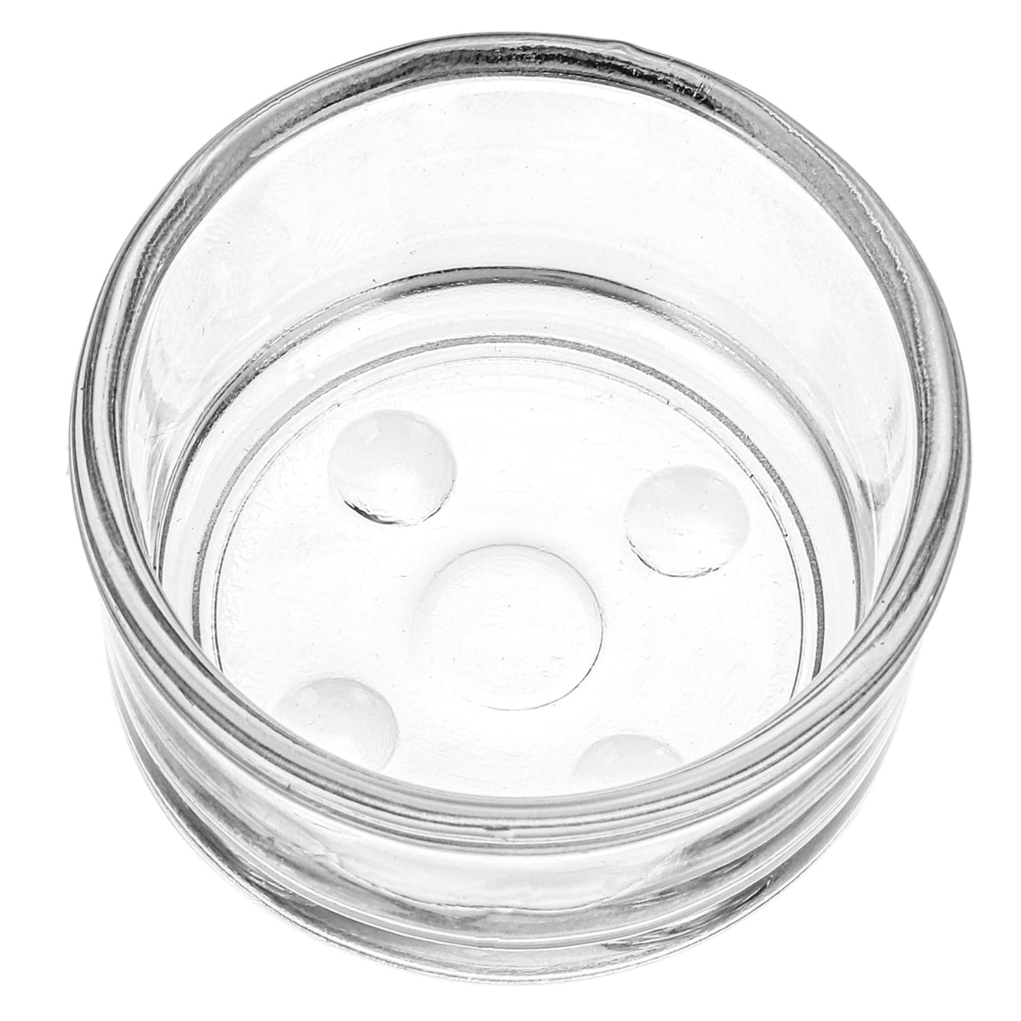 ZEAYEA Set of 36 Glass Tealight Candle Holder, Small Clear Votive Candle Holders for Weddings, Parties, Table Centerpieces, Dinner, Home Decoration, Candle Mould
