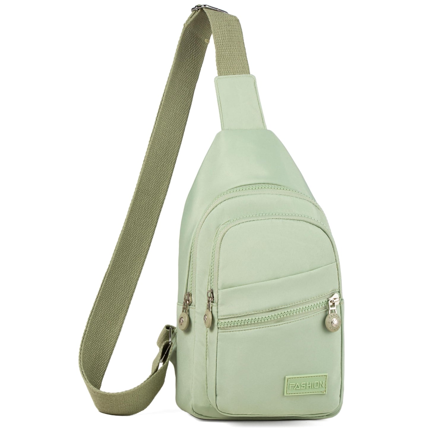 Small Sling Backpack Crossbody Sling Bag for Women, Chest Bag Daypack Fanny Pack Cross Body Bag for Outdoors Hiking Traveling - Black