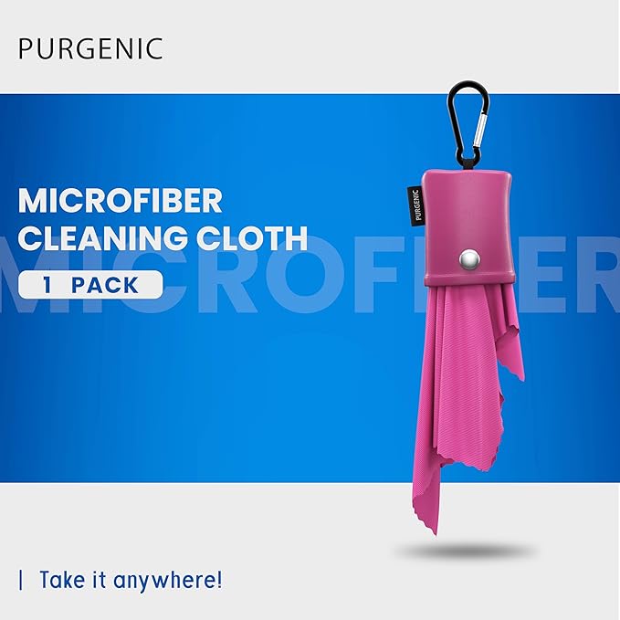 Microfiber Cloth & Glasses Wipes Lens & Glasses Cleaning Cloth
