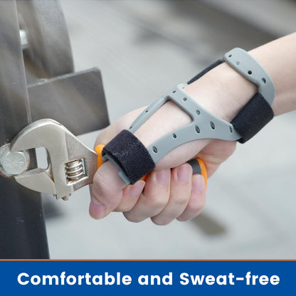 Willcom Silicone Thumb Brace for Arthritis Pain Relief, Semi-rigid Support for De Quervains, Trigger Finger, Women & Men, Right & Left Hands (Medium 6.3-7.3 inch)
