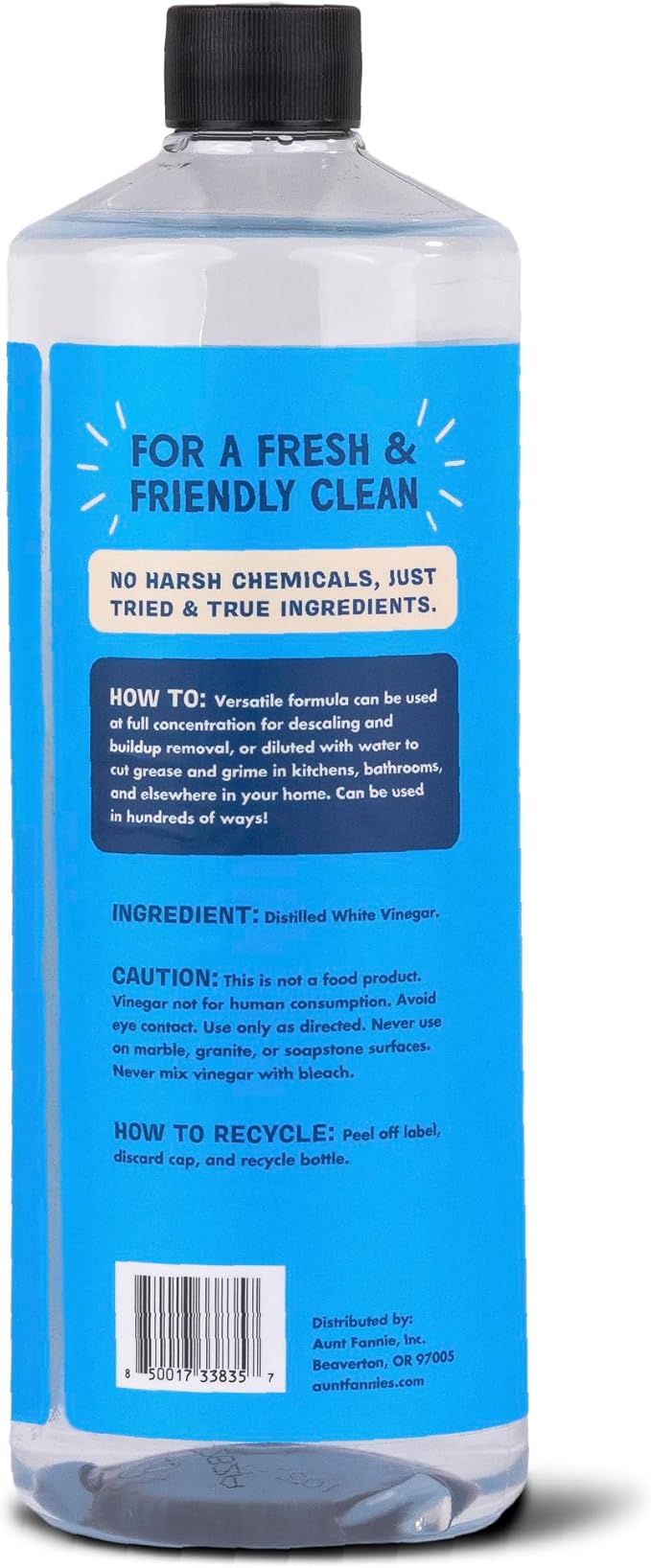Aunt Fannie's Extra Strength Cleaning Vinegar, No Added Scents, or Other