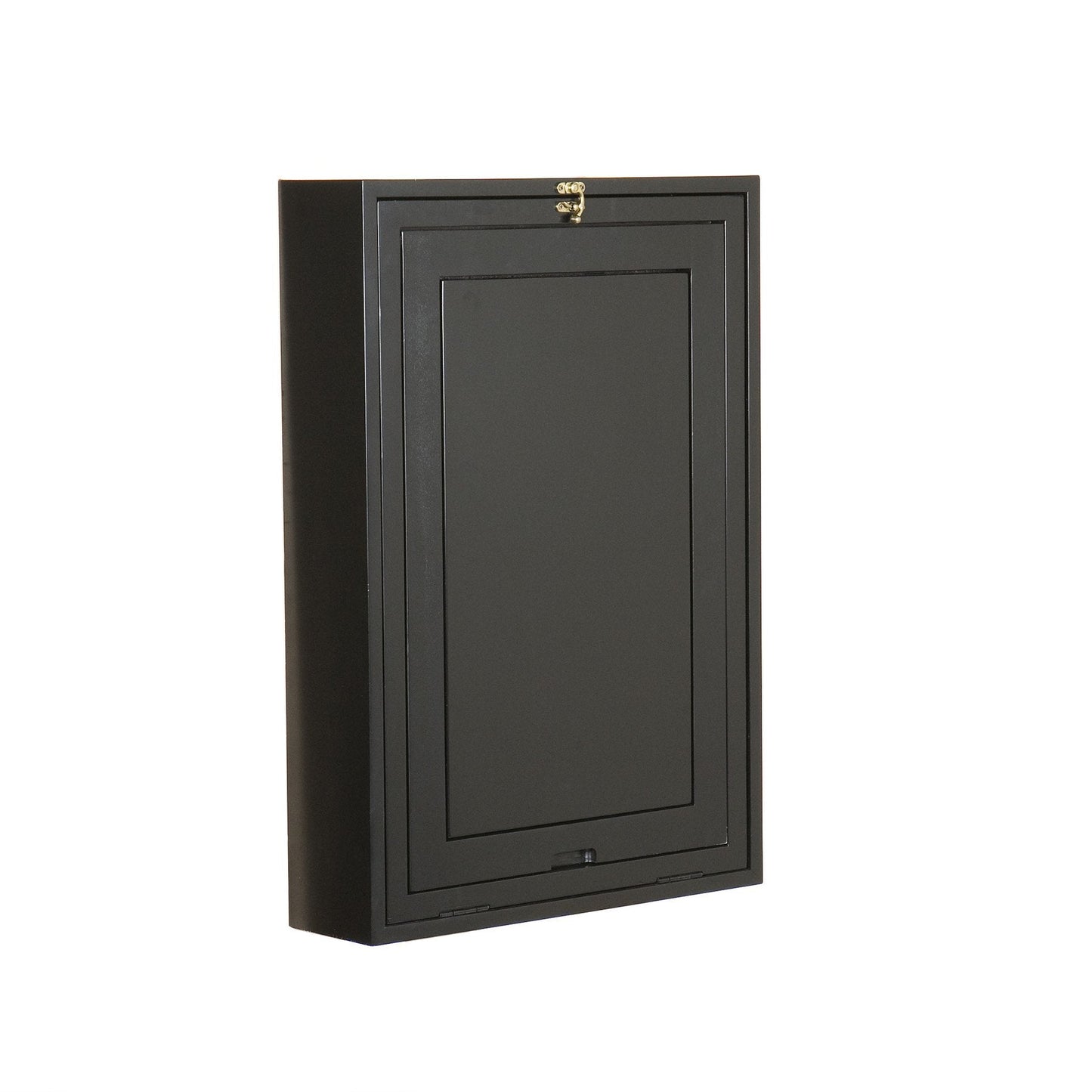 SEI Furniture - Minford Fold-out Convertible Desk - Black - Transitional Design, Black Finish - Fully Assembled - Ideal for Home Office, Bedroom (HO9291)
