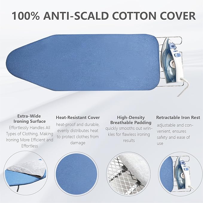 Metal Foldable Tabletop Ironing Board