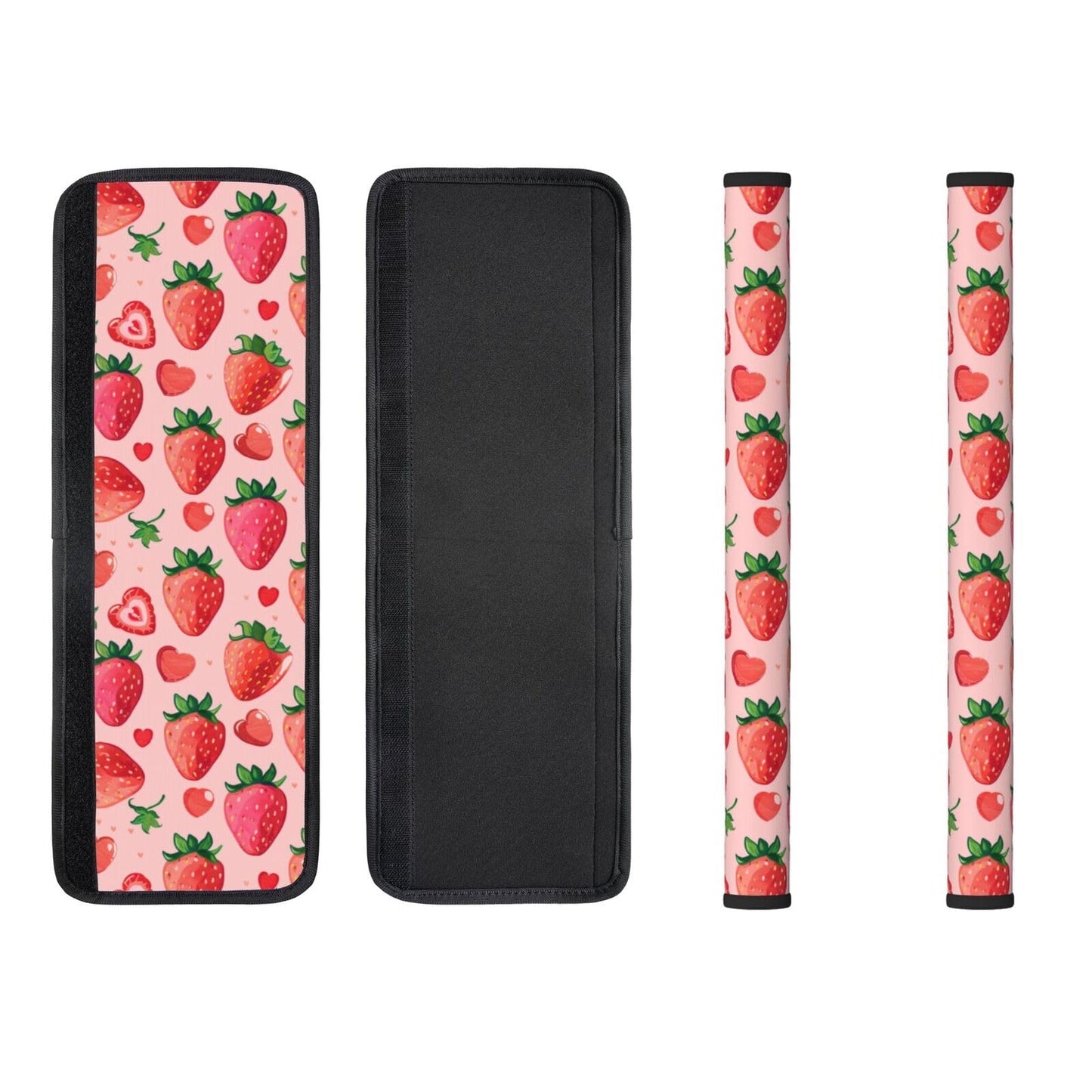 Buyidec Refrigerator Door Handle Covers Love Fruit Strawberry Fridge Handle Cover Washable Dishwasher Microwave Fridge Oven Door Decor Handle Cover Keep Your Kitchen Appliances Clean