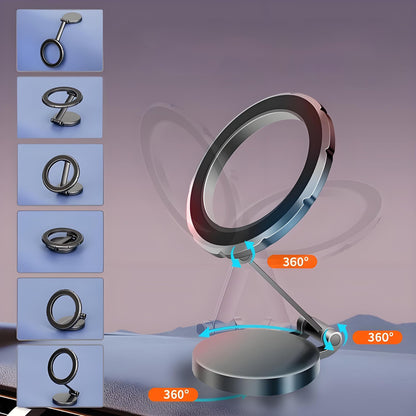 Ultra Magnetic Car Phone Holder, Compatible with MagSafe Car Mount, Car Accessories for iPhone, Car Mount Magnet Phone Holder for Car, Fit for iPhone 16, 15, 14, 13, Series, Black