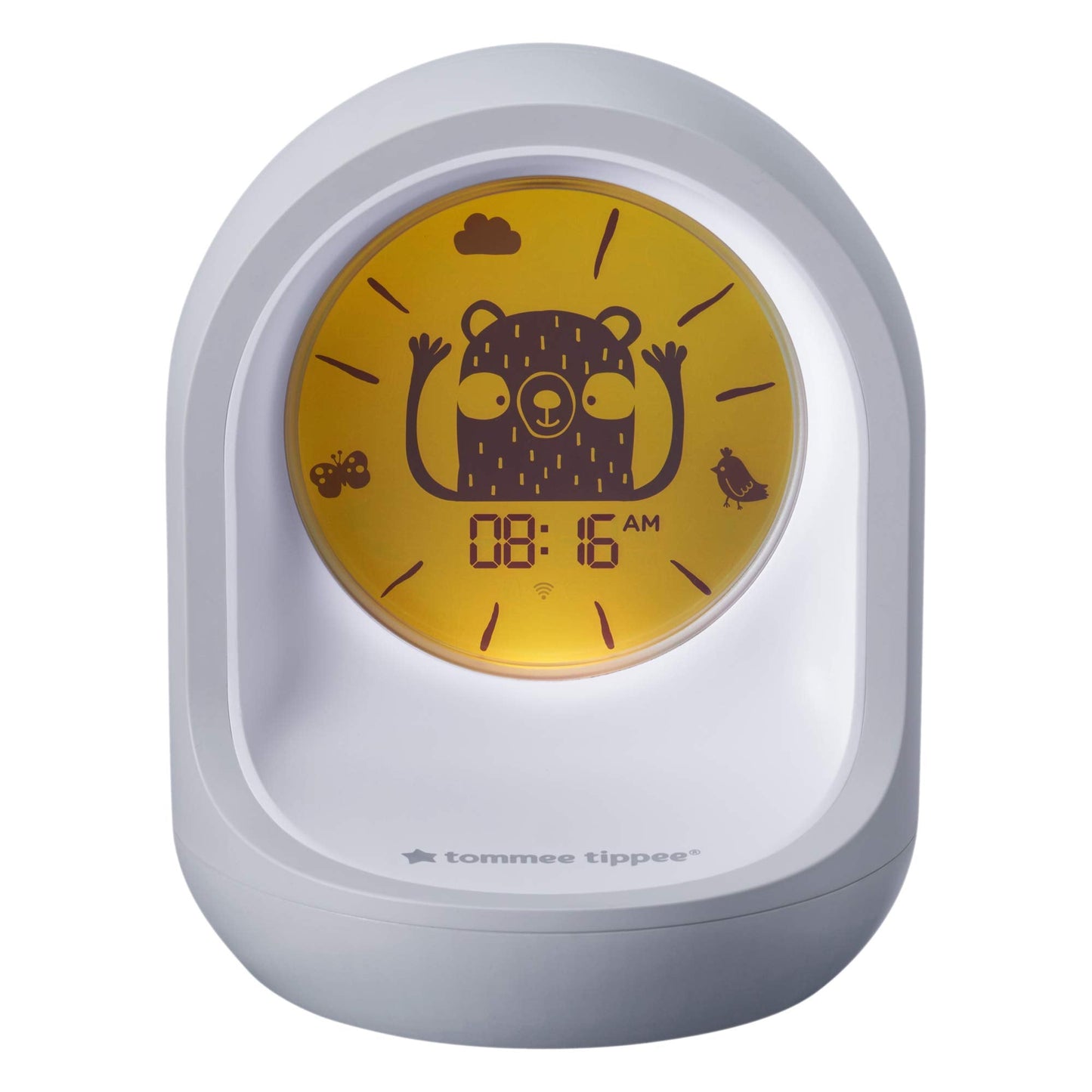 Tommee Tippee Sleep Trainer Clock, Timekeeper Connected Sleep Aid, from The Creators of The Groclock, App-Enabled Alarm Clock and Nightlight for Children