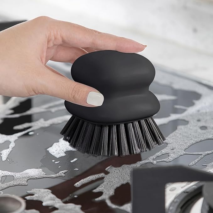 Dish Brush with Handle, Kitchen Scrub Brushes