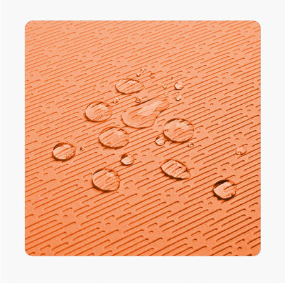 Hatha Yoga Extra Thick TPE Yoga Mat - 72"x 32" Thickness 1/2 Inch -Eco Friendly SGS Certified - With High Density Anti-Tear Exercise Bolster For Home Gym Travel & Floor Outside