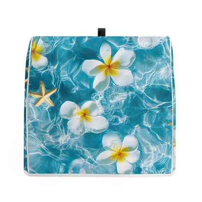 HUISEFOR Blue Plumeria Stand Mixer Cover 4.5-5 Quart Kitchen Mixer Cover Tropical Food Processor Protective Covers Dust Protection Insulated Kitchen Decoration Gift for Friends