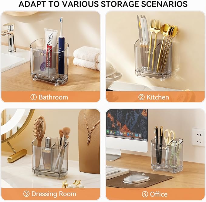 Toothbrush Holders with Drainage
