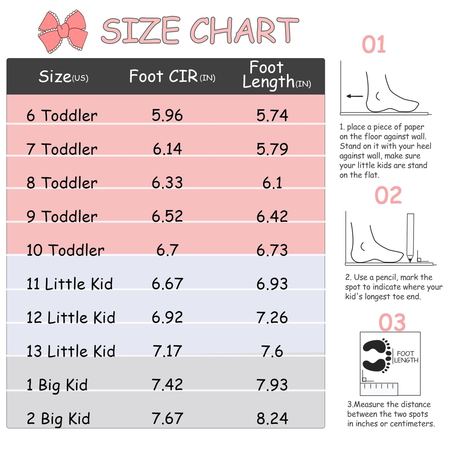 K KomForme Girl's Bow Mary Jane Dress Shoes Ballet Princess Flats with Rhinestone Strap for Party Wedding School, Toddler/Little Kid/Big Kid Red