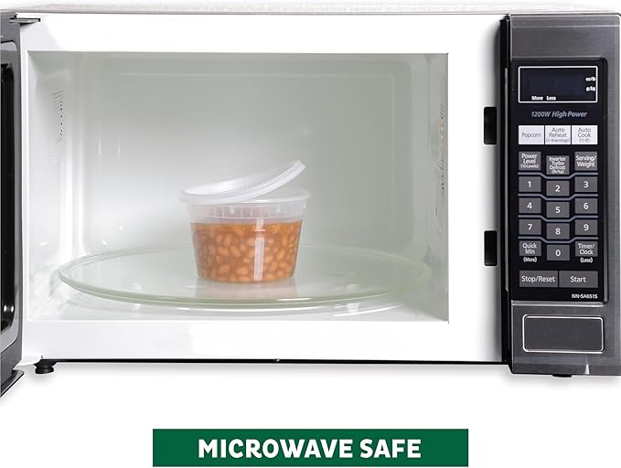 Freshware Food Storage Containers 16 oz Plastic Deli Containers