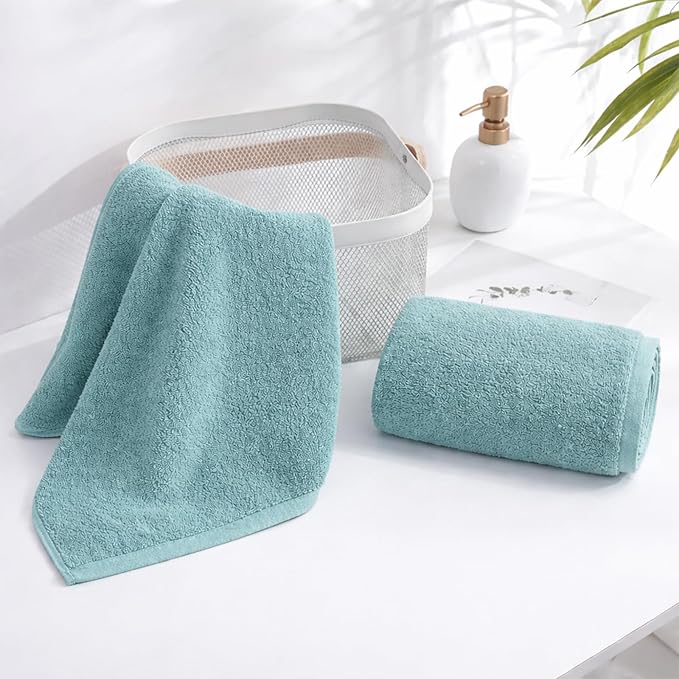 SEMAXE Bathroom Hand Towel, 100% Cotton Towels