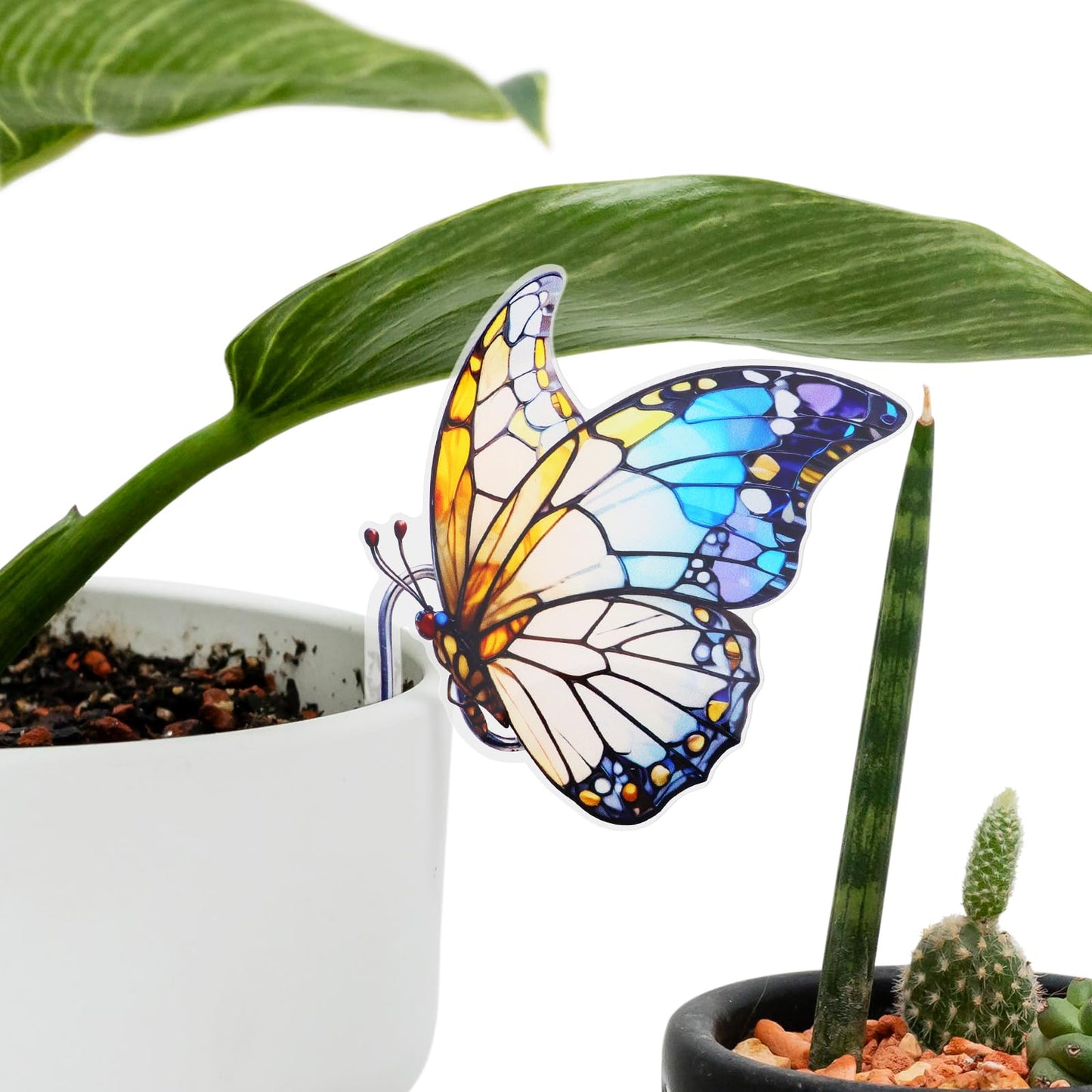 FBBP Butterfly Gifts for Women, Hanging Plant Planter for Indoor Outdoor Garden, Mothers Day Birthday Gifts for Mom Grandma from Daughter Son, Bird Lover Plant Pots Accessories