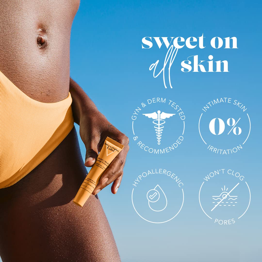 SweetSpot Labs Bikini & Body Bump Eraser, Razor Bump and Dark Spot Treatment with Niacinamide, 0.5 oz