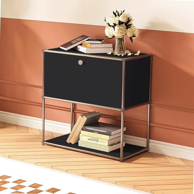 Modern Storage Cabinet Sideboard Versatile Free-Standing Organizer Cabinets