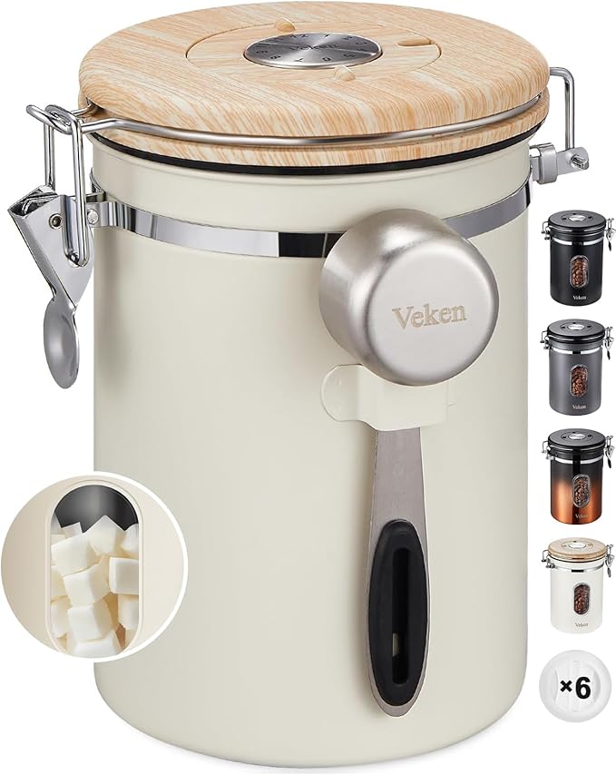 Veken Coffee Sugar Canister