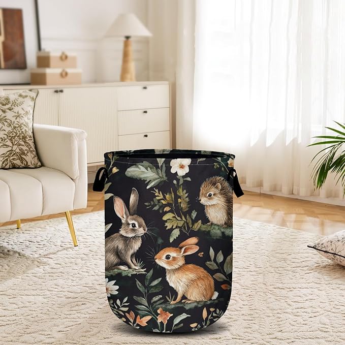 Cute Animal Laundry Basket, Laundry Hamper Collapsible Oxford Cloth